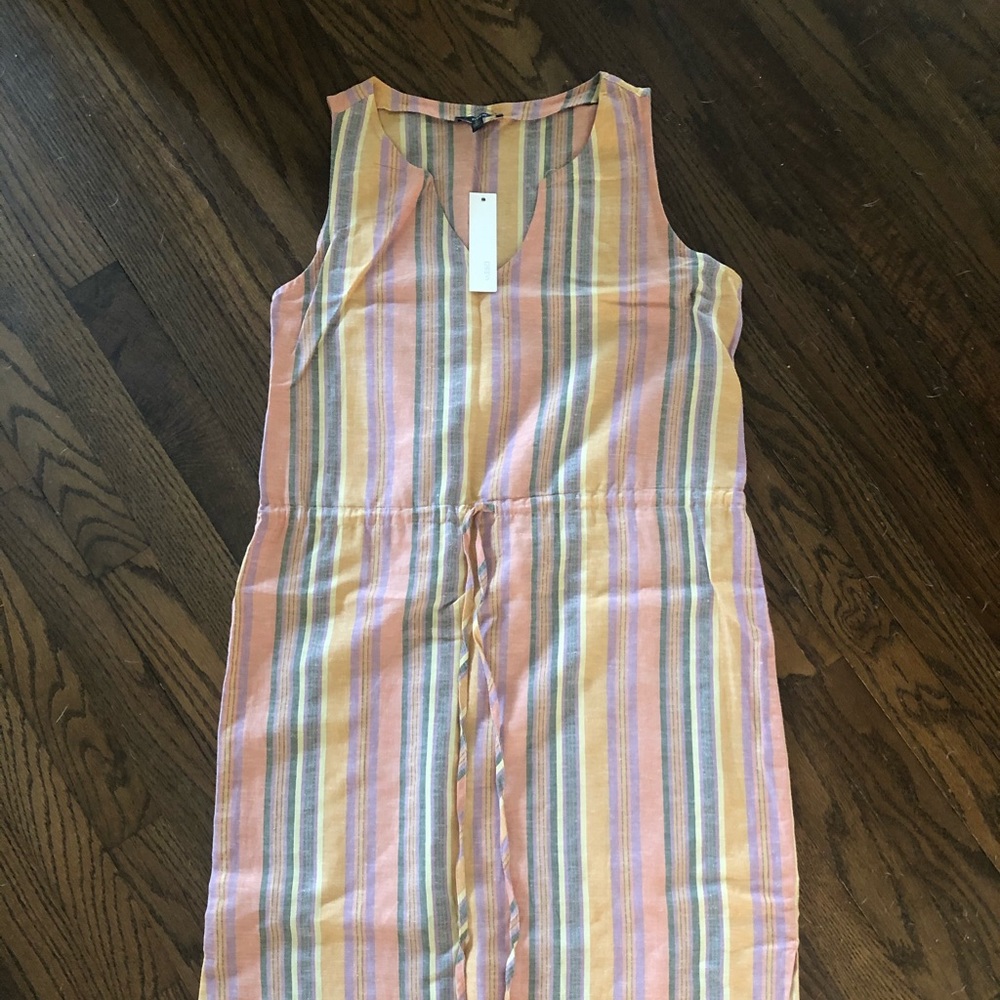 Drew Linen Midi Dress size Small